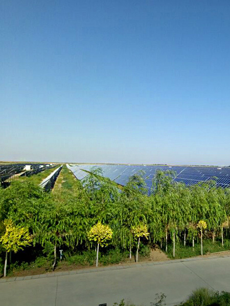 The 50 MW PV Plant in Dengkou County, Inner Mongolia